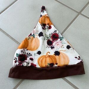 Baby pumpkin hat